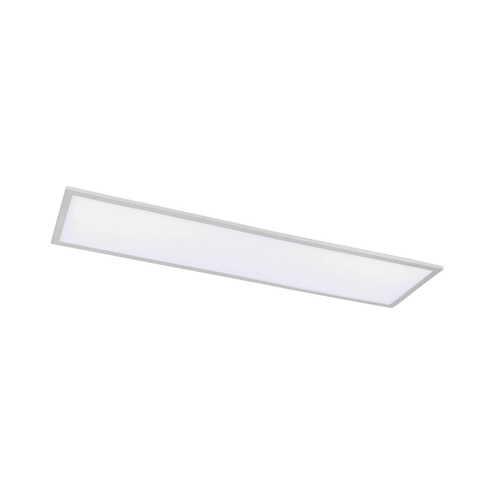 LED Panel Lysander dimmable in Silver Made of Aluminium for e.g. Office & Workroom (1 Light Source,) from Arcchio | Ceiling Light, Business Lighting Office lamp workspace Ceiling — image 1
