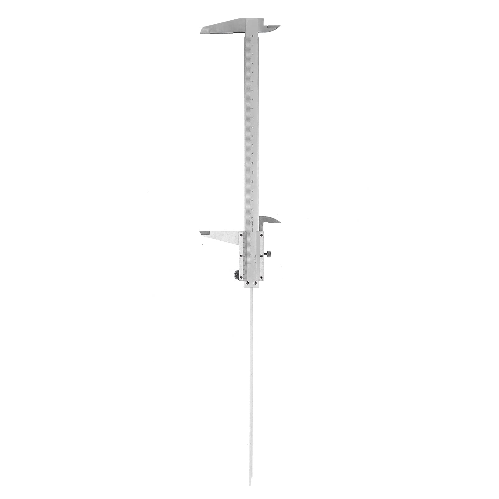 Pied à Coulisse 0-300mm Acier Carbone - Précision ±0.02mm - Mesure Intérieure/Extérieure/Profondeur