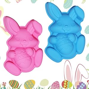 Jcotcl Ostern Hase Schokoladenformen 2 Stück