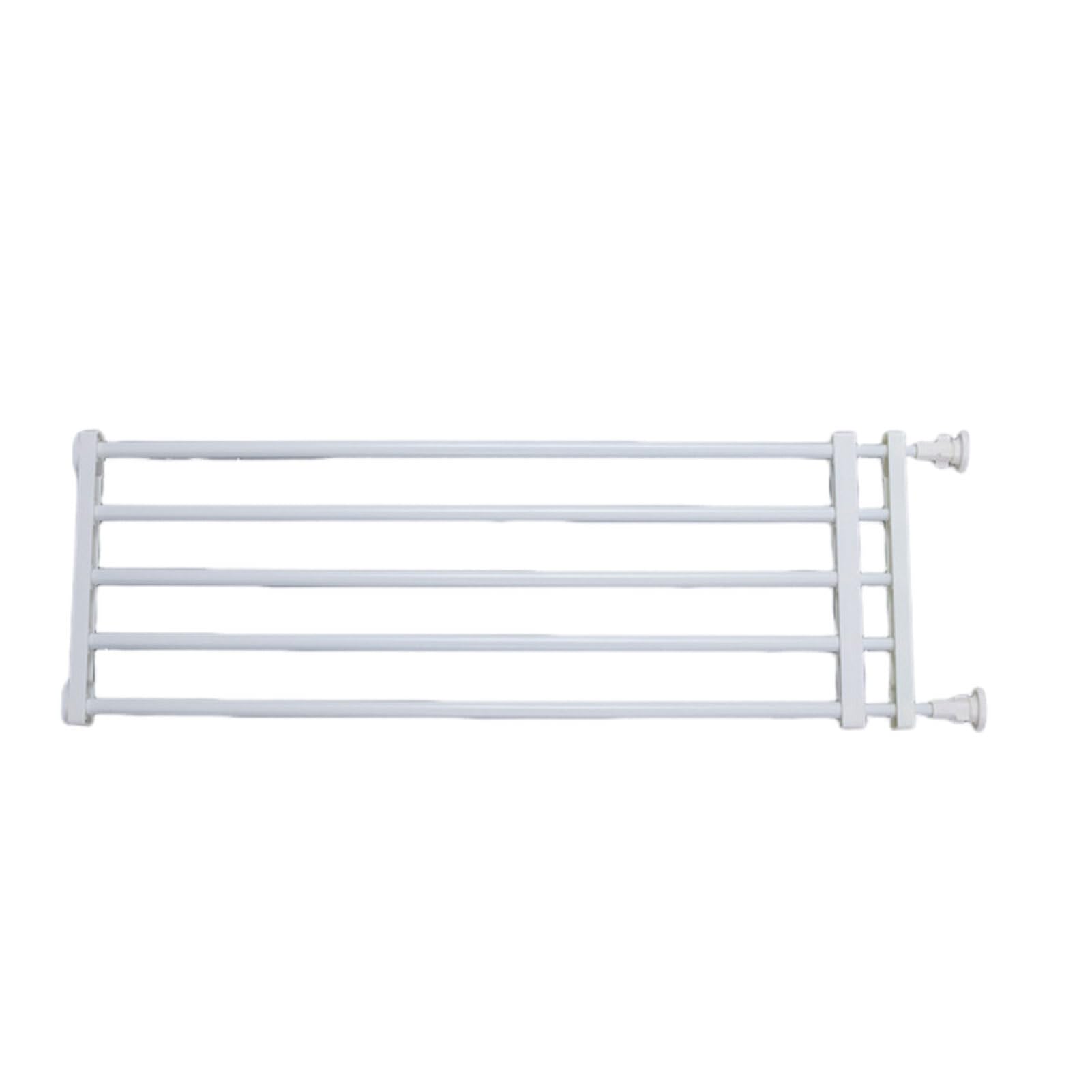 Lixsazse White Extra Wide Retractable Stair Gate For Pet Safety Easy Installation Safe And Reliable Retractable Stair Gates For Dogs, 24X56-100Cm
