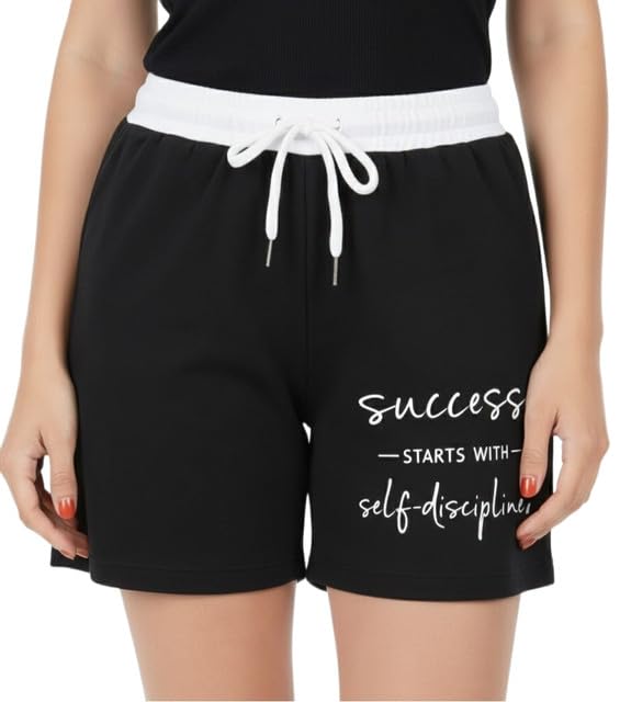 Image of Blacktail Girls Cotton Sports Shorts PO1 [Black XXL]