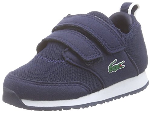 Lacoste Garçon Mixte Enfant L.Ight 116 1 SPI Baskets Basses, Bleu Marine 003, 26.5 EU
