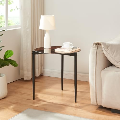 [en.casa] Beistelltisch Ulökantaa Sofatisch mit Glasplatte...