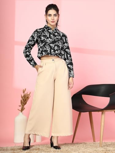 Image of OOMPH! Casual Crop Shirts for Women
