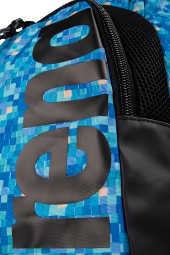 Image of Arena Spiky III Backpack 35 Unisex Travel Gym Rucksack for Men and Women, Training Gear Equipment Bag for Swimmers, 35 Liters