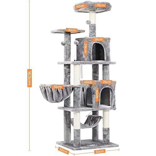 MSmask Tiragraffi grande 163 cm, albero per gatti