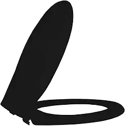 Assento Sanitário Termofixo Luxo Preto