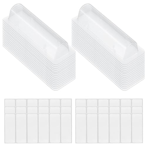 CLISPEED ����PVC�����b�v�o�[���|�[�`60���� ���ʃe�[�v�t�� �}�l�[�z���_�[ DIY�J�[�h���[ ���s�����p�|�[�^�u���P�[�X