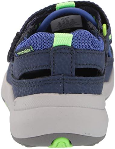 Stride Rite Boy's SRT Wade Sandal, Navy, 6.5 Wide Toddler | Image 2