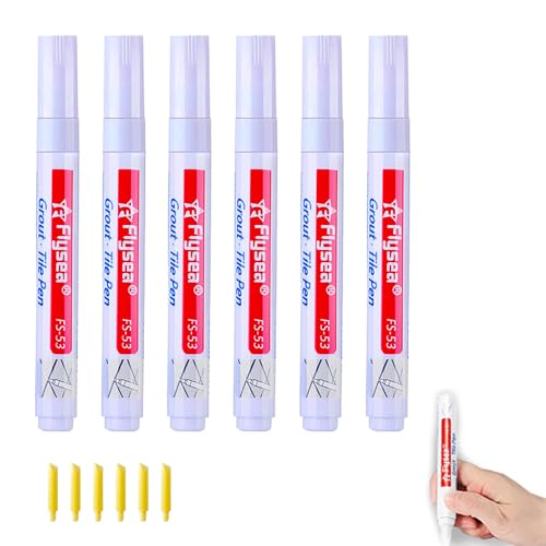 6 Stück Fugenstift Weiß,Fugenweiss Bad Wasserfest,Fliesenfugen Ausbessern,Fugenstift Fliesen,Wasserfest Fliesen Fugen Stift,Fugenstift Anthrazit,Bad Fugenstift Für Fliesen,Boden,Badezimmer Und Küche 6 Stück Fugenstift Weiß,Fugenweiss Bad Wasserfest,Fliesenfugen Ausbessern,Fugenstift Fliesen,Wasserfest Fliesen Fugen Stift,Fugenstift Anthrazit,Bad Fugenstift Für Fliesen,Boden,Badezimmer Und Küche