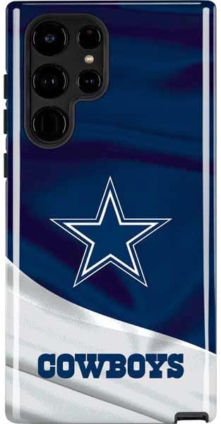 Skinit Impact Phone Case Compatible with Galaxy S24 Ultra - Officially Licensed NFL Dallas Cowboys Design
