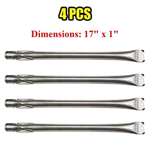 BBQ-Element Grill Burner Tubes Replacement for Bakers and Chefs GR2039201-MM-00, ST1017-012939, GR2039201-BC-00, Stainless