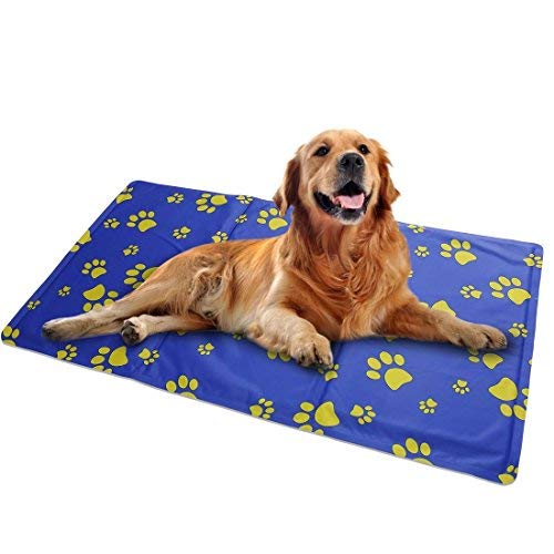 Pro Goleem Kühlmatte für Hunde, Größe L (90 x 60 cm), Haustier-Kühlmatte aus ungiftigem Gel...