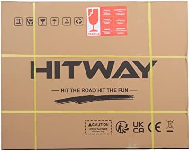 HITWAY Electric Bike, 20" Fat Tire Ebikes, 11.2Ah 250W 36V E Bike, 35-90KM Electric Folding Bikes with 7 Gears SHIMANO System City E Bike Mountain Bicycle for Adults
