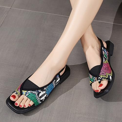 Foot Correction womens sandals，Bunion Orthopedic flip flops，women's comfy orthotic sandals，Summer Clip Toe Sandals，plantar fasciitis slippers women4