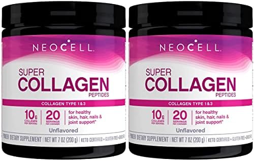 Neocell Super Powder Collagen Type 1 & 3, 7 oz(2 Pack)