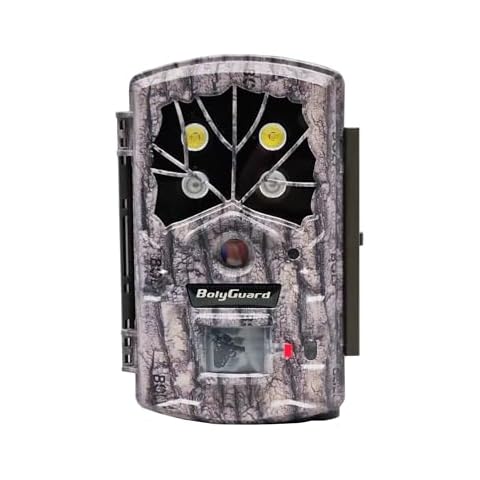 BolyGuard Trail Camera 45MP 4K 2'' LCD 100ft Detection Motion Sharp Tech Wildlife Camera with 940nm No Glow Black IR for Surveillance Security Outdoor Hunting Super Long Standby Time Cover