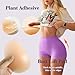 POMAMZ Silicone Butt Pads for Women - Seamless Self-Adhesive Hip Enhancer Pads, Body Shaping Underwear Inserts for Natural Lift, Suitable for leggings, Light Beige(No pants included)