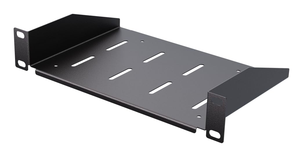 Stalflex | Vaste plank Professional 19 inch 1U 270 mm, metaal, grijs | Rack-plank 19 inch plat geperforeerd voor server- en netwerkkastmontage in racksysteem Stalflex | Vaste plank Professional 19 inch 1U 270 mm, metaal, grijs | Rack-plank 19 inch plat geperforeerd voor server- en netwerkkastmontage in racksysteem