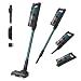Hoover Akku-Staubsauger kabellos HF3 CORE mit 60min Laufzeit, Handstaubsauger mit Anti-Twist gegen Haarverwicklung, Universalbodendüse mit Doppel-Kantenreinigung, Parkfunktion, 300W