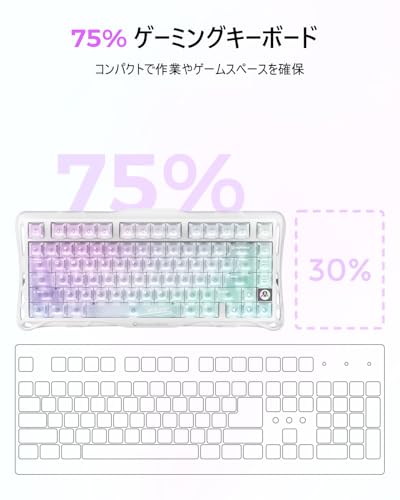 GravaStar K1 Lite ゲーミングキーボード の商品画像 1