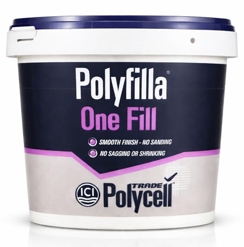 Image of One Fill Lightweight Filler 1L | Ready Mixed Crack & Hole Repair for Walls & Ceilings | Easy Sand, Smooth Finish, Interior Use