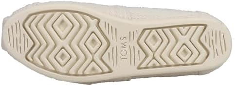 TOMS Womens Alpargata Cozy Knit Slip On Flats Casual - White - Size 7.5 B | Image 4