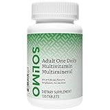 Amazon Brand - Solimo Adult One Daily Multivitamin Multimineral, 130 Tablets, Four Month Supply