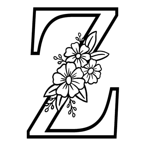 zuinyainn 12 inch letter Z, wall decoration letter, visual 3D letter logo, home letter wall decoration, large letter decoration, outdoor metal letter logo