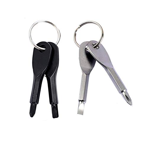 ShineIn Portable Pocket Screwdriver Kit,Multifunctional Flathead & Phillips Head Screwdriver 4 Pcs