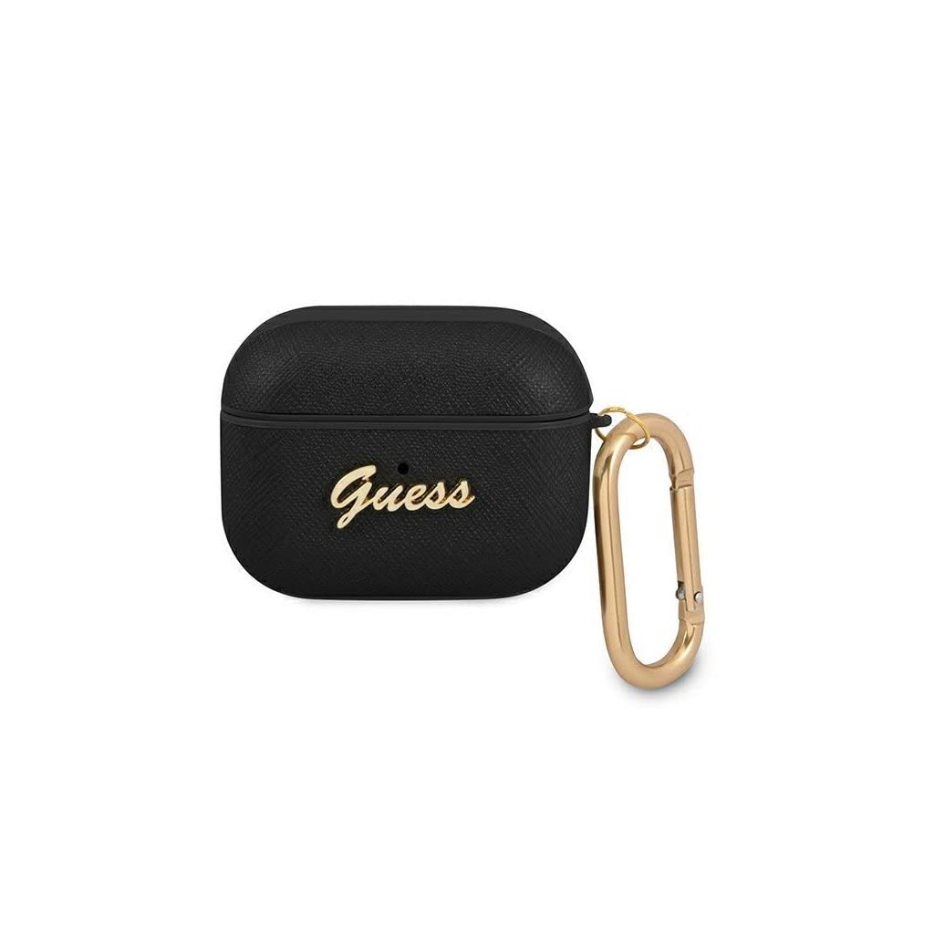 Custodia per AirPods 3, collezione Saffiano Script Metal