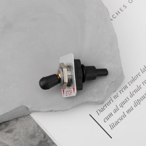 VGOL 2-teiliger Motorstoppschalter für Trennsäge 1121-430-0200 Ersatzteil 1110-430-0202 Motorwippschalter Kompatibel mit Stihl 030 031 032 041 041av 045 051 056 075