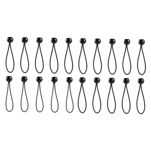 CHILDWEET Multi-Functional Outdoor Elastic Strings Tent Elastic Rope Cord Hooks for Camping