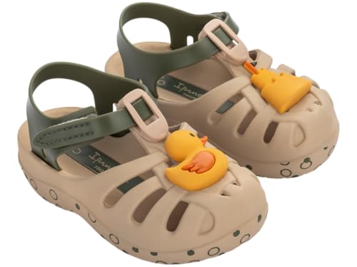 Ipanema Sandalia de verano Xv para niño, Beige Green Yellow, 19/20 EU