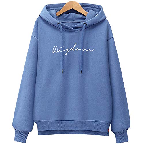Preisvergleich Produktbild Kapuzenpullover für Damen Gr. XXX-Large, 3105 Blau