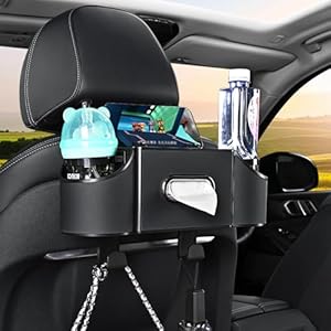 Back Seat Car Organizer,4 in 1 Mult...
