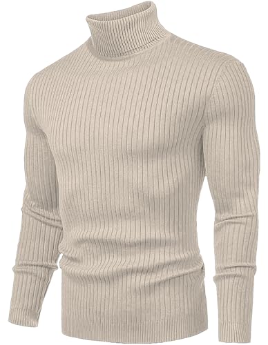 Image of NORTHWIND Men's High Turtle Neck Cotton T-Shirt