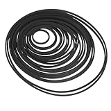 CONGARTENO Gummiriemen für Recorder DVD Laufwerk Verschleißfester Antriebsriemen aus Stabilem Gummi Reparatur und Ersatzriemen für Kassettenrekorder Tragbare Stereoanlagen