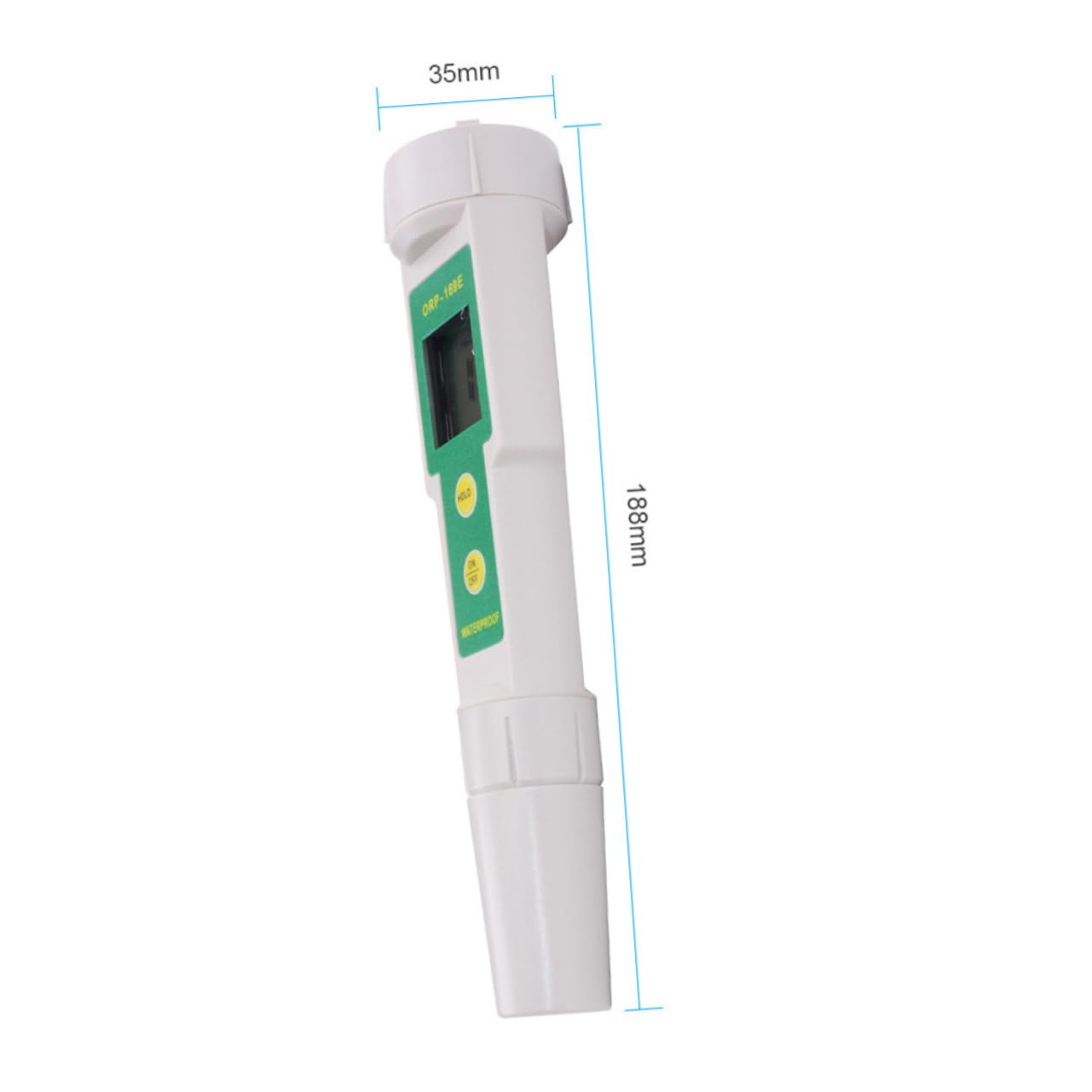 Mipcase Tester Misuratore Orp Digitale Lcd Rilevatore Redox Monitor Qualità Acqua Tester per Trattamento Acqua Compatto Portatile Adatto Condizionamento Laboratorio Agricoltura