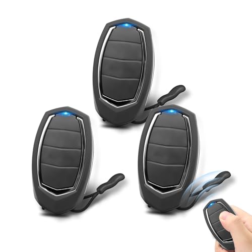 433,92MHz Mando Garaje Universal,3 Unidades de Mando a...