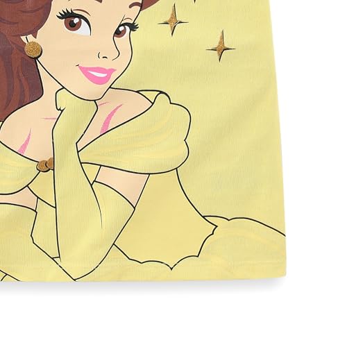 Image of Disney Princess Moana Frozen Birthday Girls T-Shirt for Toddler Big Kids
