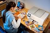 HP Envy Photo 7934 All in One Printer | Wireless | Print, Scan & Copy | 6 months free Instant Ink | Automatic 2-sided photo printing | Touchscreen | Dedicated Photo tray | Automatic Document Feeder - Image 13