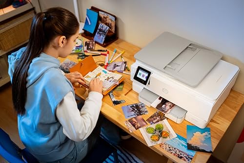 HP Envy Photo 7934 All in One Printer | Wireless | Print, Scan & Copy | 6 months free Instant Ink | Automatic 2-sided photo printing | Touchscreen | Dedicated Photo tray | Automatic Document Feeder - Image 11