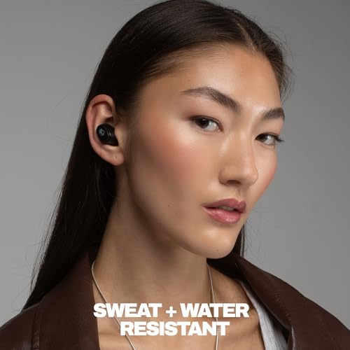 Image of Skullcandy Dime 360 Wireless Earbuds with Clip-Anywhere Case - True Black | In-Ear Fit, Bluetooth, Noise Isolating, 28 Hours Battery, Microphone for iPhone Android, Easy Clip-On Design for Travel