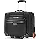 Everki Journey – Business Laptop Trolley anpassbarem Fach für Notebooks von 11 bis 16 Zoll (28–40,6 cm), Akten-Organisation, Bekleidungsfach, Trolley-Lasche und besonders leisen Rollen, Schwarz
