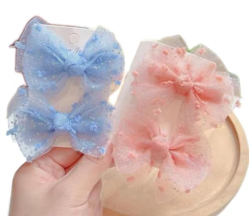 12 Pinzas para cabello de mariposa para niñas miniatura 5