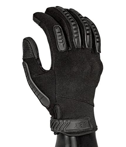 Commander Gloves - Full Dexterity Level 5 Cut Resistant - Touchscreen Mens Tactical Gloves (Small)