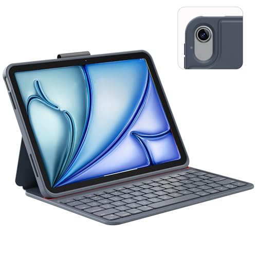 L[{[htP[X iPad Air 11C`/Air 5 4Ή : CX}OlbgX^h[dL[{[h yVz_[t Air 11C` M3/M2 (2025/2024) p Air 5/Air 4 O[