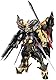 BANDAI -54218 RG Gundam Astray Gold Frame Amatsu 1/144, Mehrfarbig