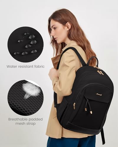 Mochila para portátil LOVEVOOK para mujer 17.3" impermeable miniatura 5
